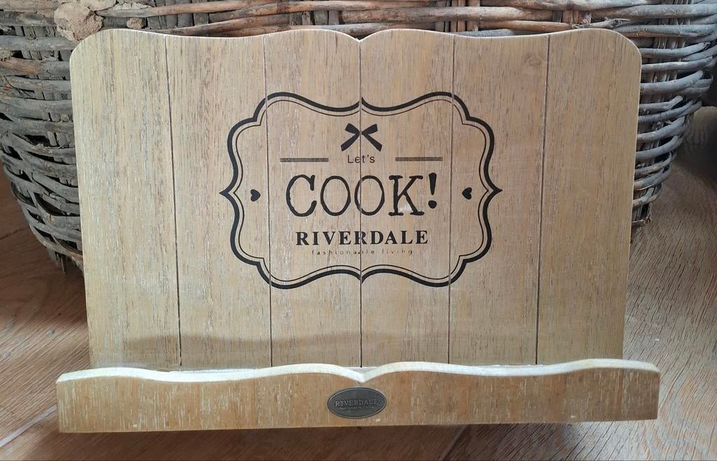 Riverdale Houten Kookboek Standaard - Nieuwstaat, Verzenden, Nieuw
