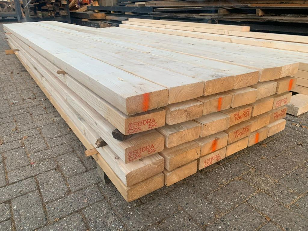 70x170 / 80x180 / 50x200 geschaafd en fijn bezaagd, Ophalen of Verzenden, Zo goed als nieuw, Balk, Vuren