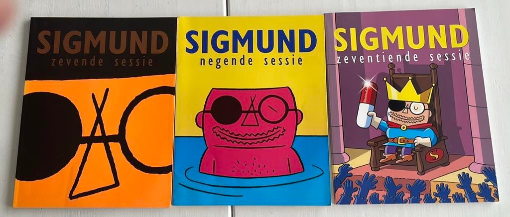 Sigmund Stripboeken - Diverse Sessies, Meerdere stripboeken, Ophalen of Verzenden, Zo goed als nieuw