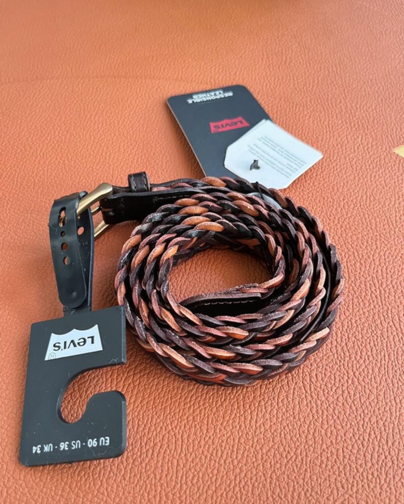 Levi's leren riem, Ophalen of Verzenden, Nieuw