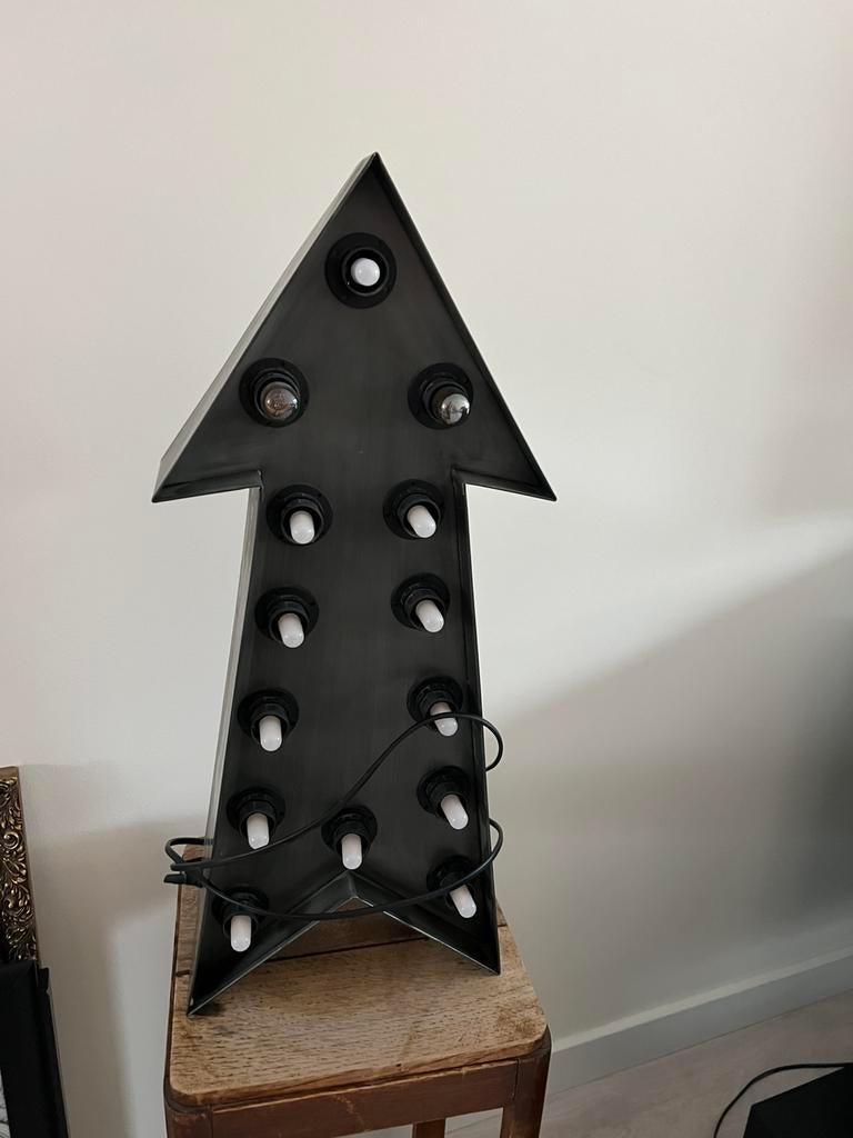 Pijl lamp Sissy Boy, Huis en Inrichting, Ophalen, Gebruikt, 50 tot 75 cm, 5 tot 15 flessen