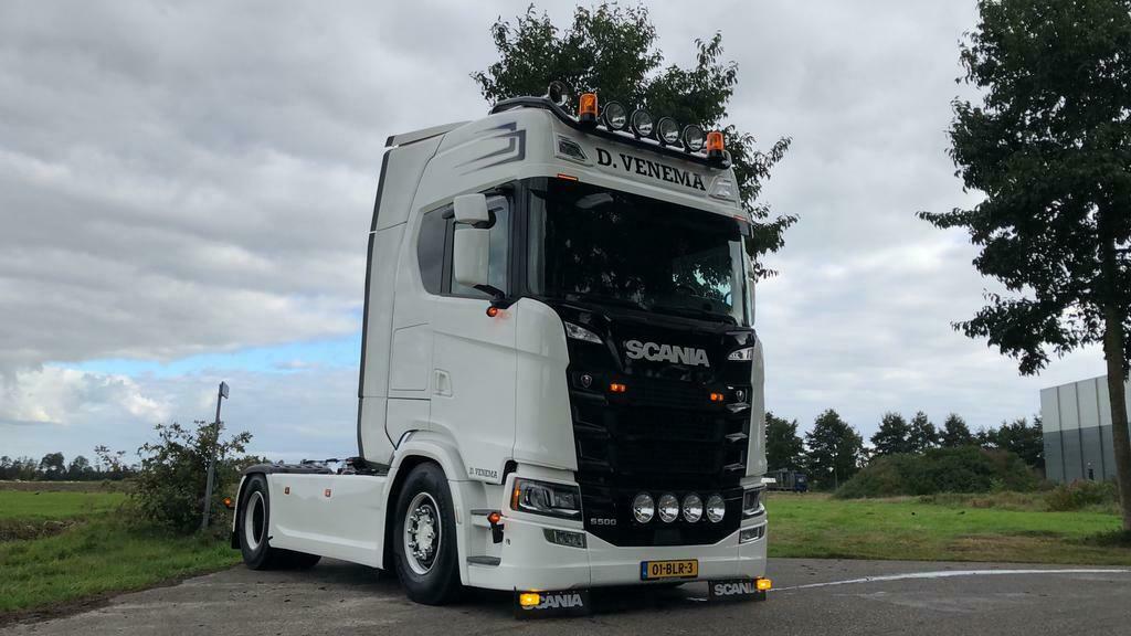 Rvs lampenbeugel Scania next generation R & S, Auto-onderdelen, Verzenden, Nieuw, Scania, Verlichting