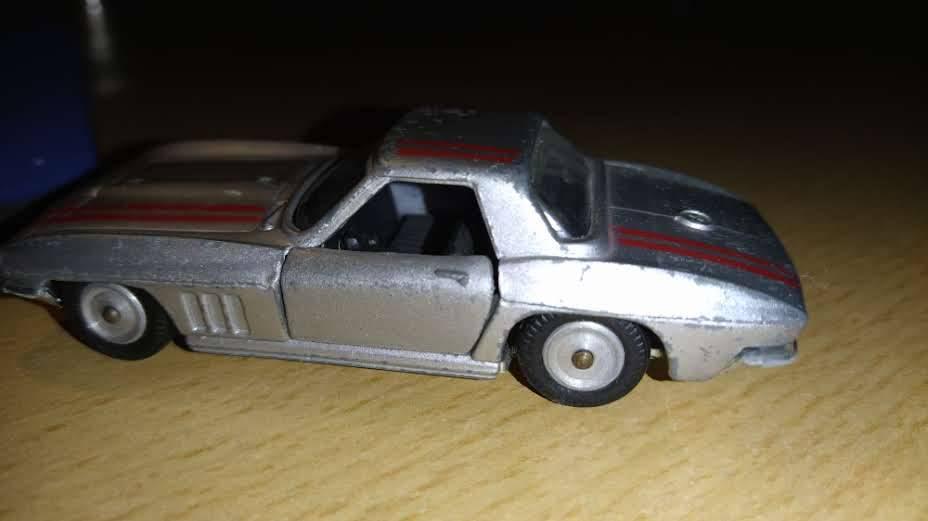 GAMDA KOOR SABRA CORVETTE 1963, Hobby en Vrije tijd, Modelauto's | 1:43, Gebruikt, Auto, Overige merken, Ophalen of Verzenden
