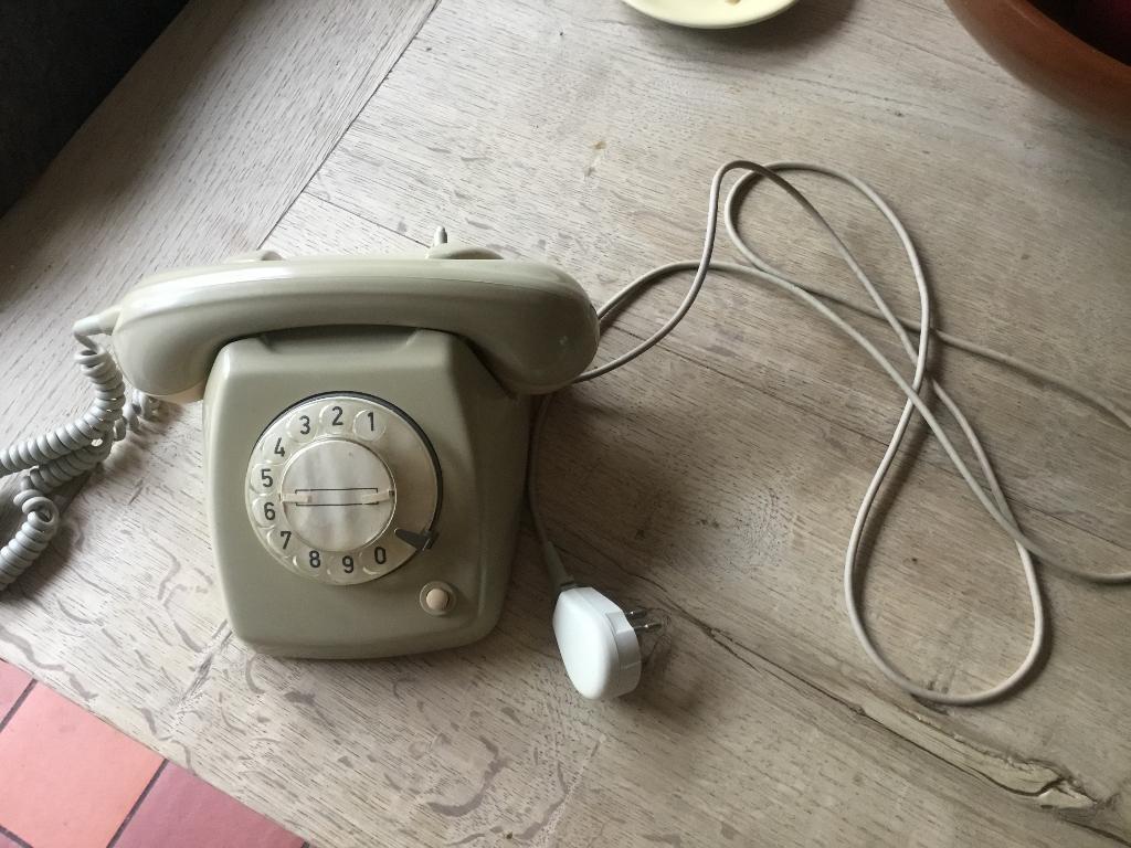 Draaischijf telefoon €15,00, Ophalen of Verzenden, Gebruikt