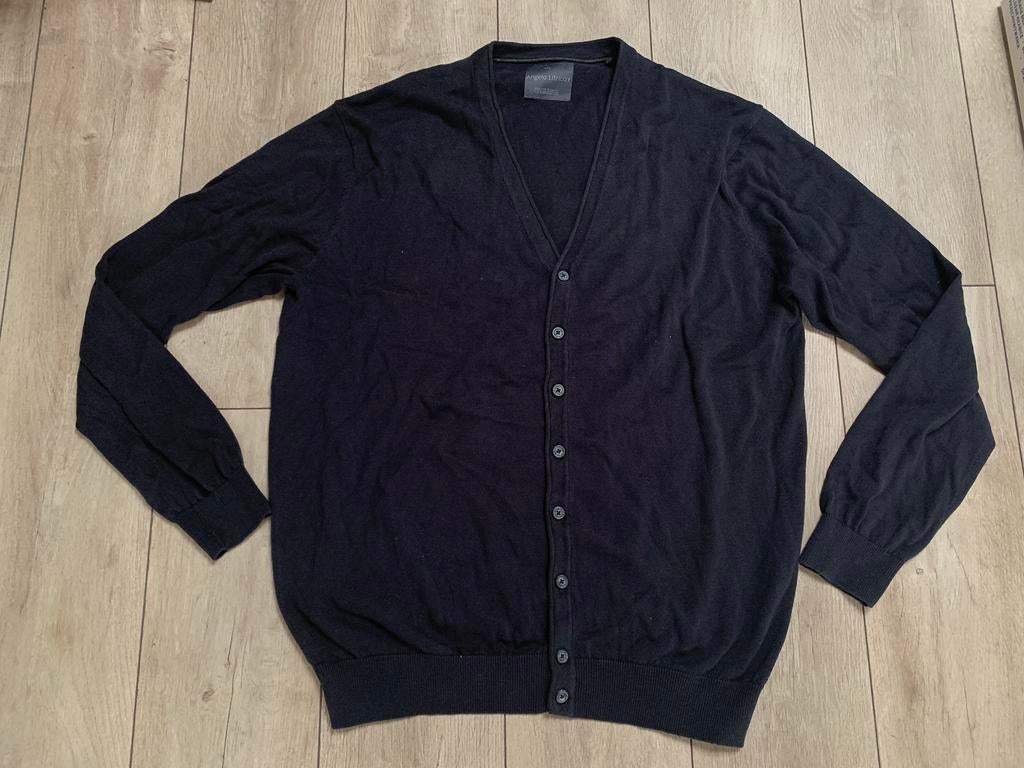 Nieuw super leuk zwart vest van Angelo Litrico (Maat 3XL), Kleding | Heren, Grote Maten, Verzenden, Nieuw, Zwart, Trui of Vest