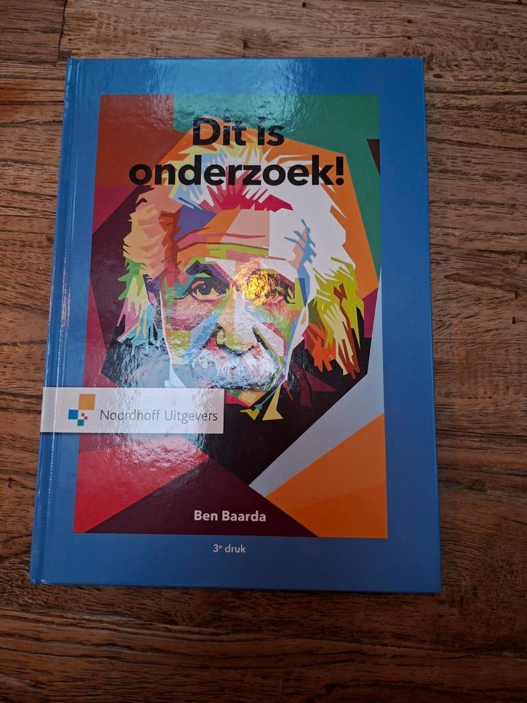 Dit is onderzoek! Baarda, 3e druk, incl. licentie, Boeken, Zo goed als nieuw, Ben Baarda, Gamma, HBO