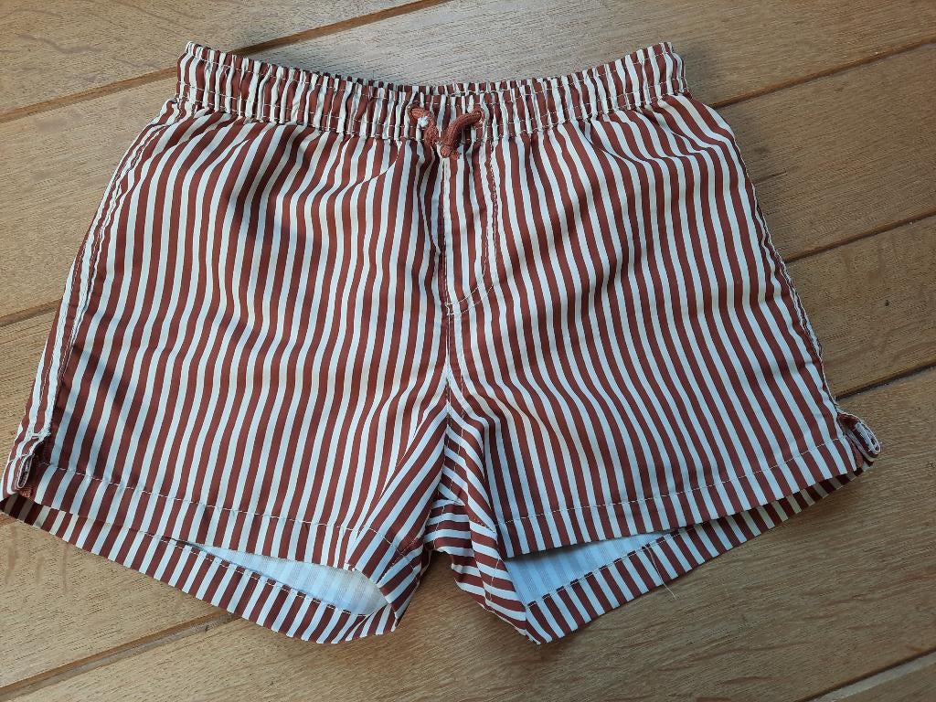 Zara zwemshort bruin beige streep maat 128, Sport- of Zwemkleding, Ophalen of Verzenden, Zo goed als nieuw, Zara