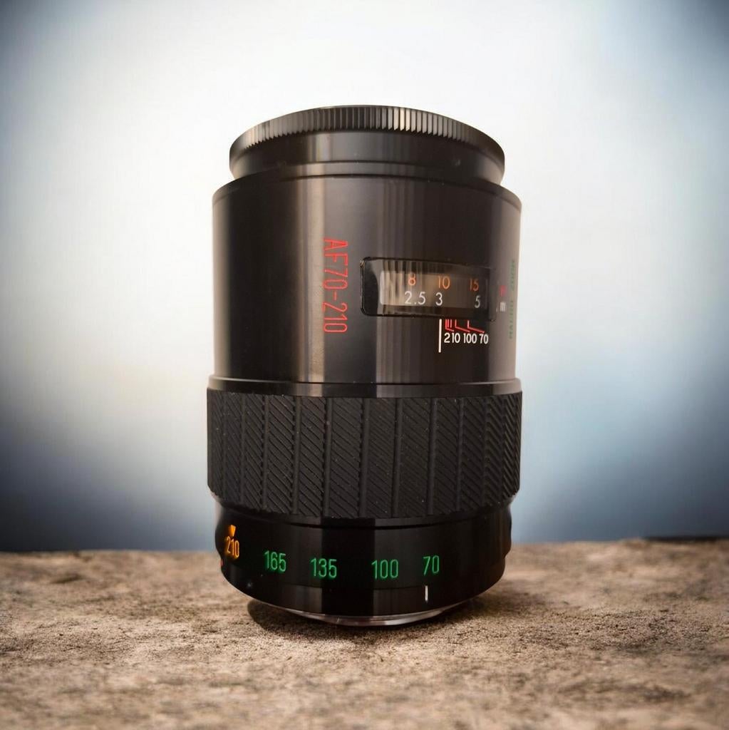 Luxon 70-210mm f4-5.6 lens voor Minolta, Ophalen of Verzenden, Gebruikt, Spiegelreflex, Overige Merken