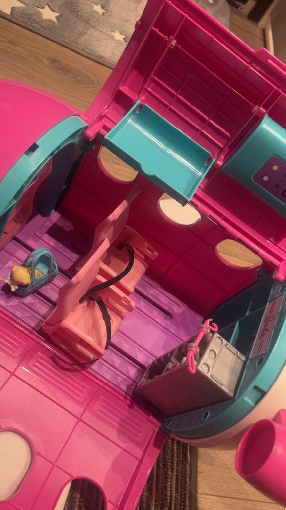Barbie Vliegtuig (niet compleet), Ophalen of Verzenden, Gebruikt, Meisje