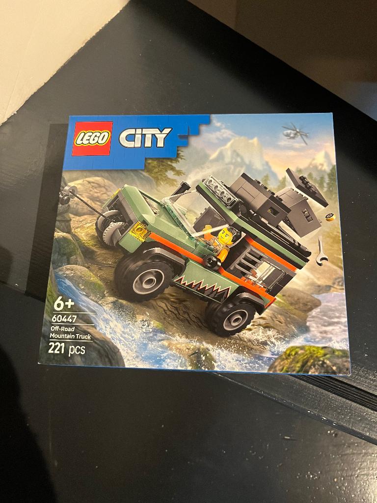 Lego city of road mountain truck, Ophalen of Verzenden, Nieuw, Complete set, Lego