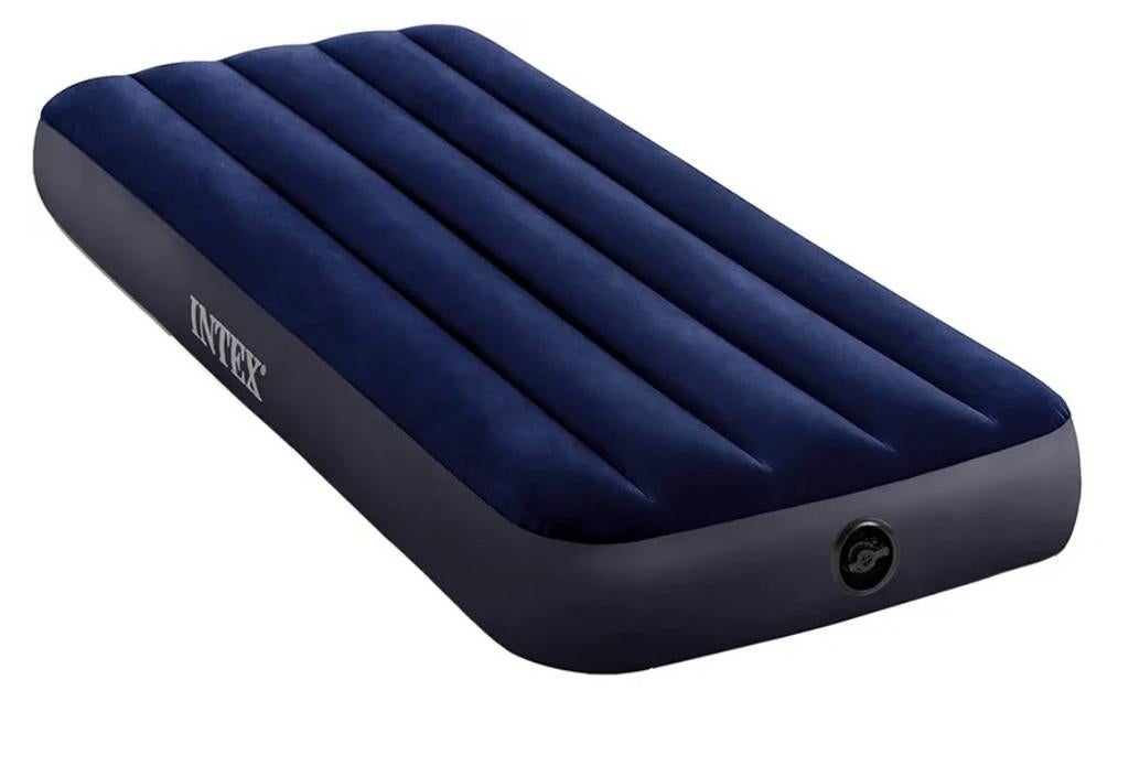 Intex Luchtmatras - 1 Persoons - Weinig Gebruikt, Caravans en Kamperen, Luchtbedden, Ophalen of Verzenden, Gebruikt, 1-persoons