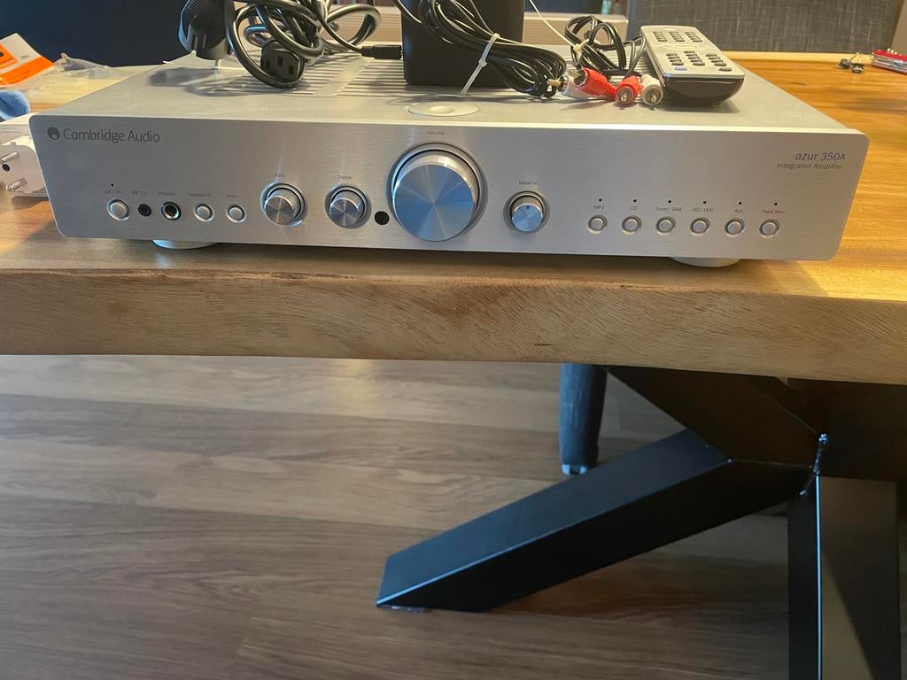 Cambridge Audio Azur 350A versterker ZGAN, Overige merken, Ophalen of Verzenden, Zo goed als nieuw, 60 tot 120 watt