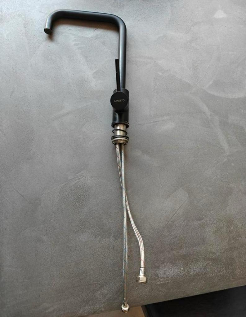 Lanesto Zwarte Mengkraan - Keuken, Minder dan 50 cm, Gebruikt, Zwart, Ophalen of Verzenden