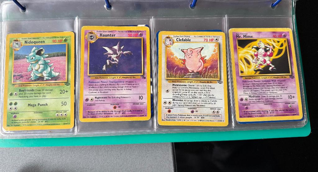 32 Vintage Pokemon Holo's: Charizard, Base, Jungle & Fossil, Hobby en Vrije tijd, Verzamelkaartspellen | Pokémon, Ophalen, Zo goed als nieuw