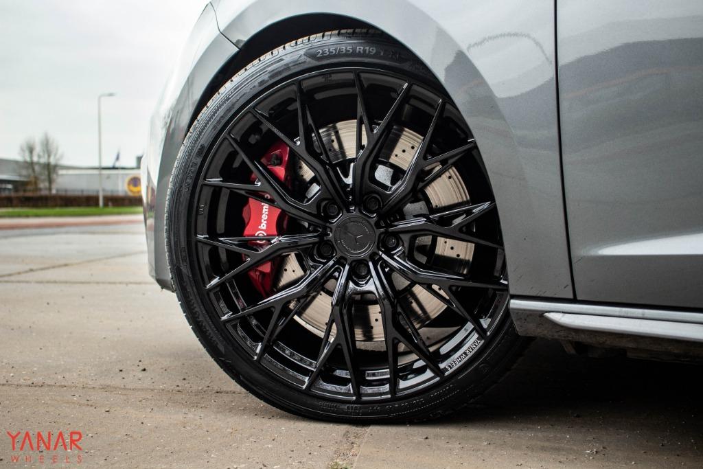 19 INCH YANAR WHEELS DNZ-20  VOOR AUDI | VW | SEAT BMW 5X112, Auto-onderdelen, Banden en Velgen, 19 inch, Velg(en), Nieuw, Ophalen of Verzenden