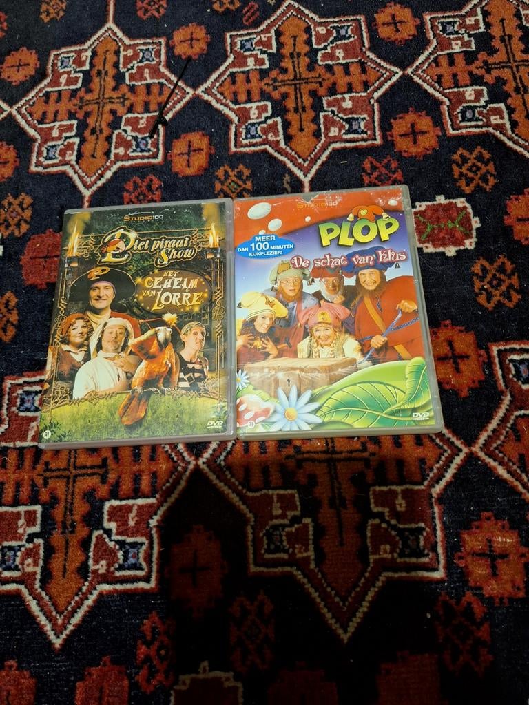DVD's STUDIO 100- KABOUTER PLOP/ PIET PIRAAT SHOW, Ophalen of Verzenden, Gebruikt