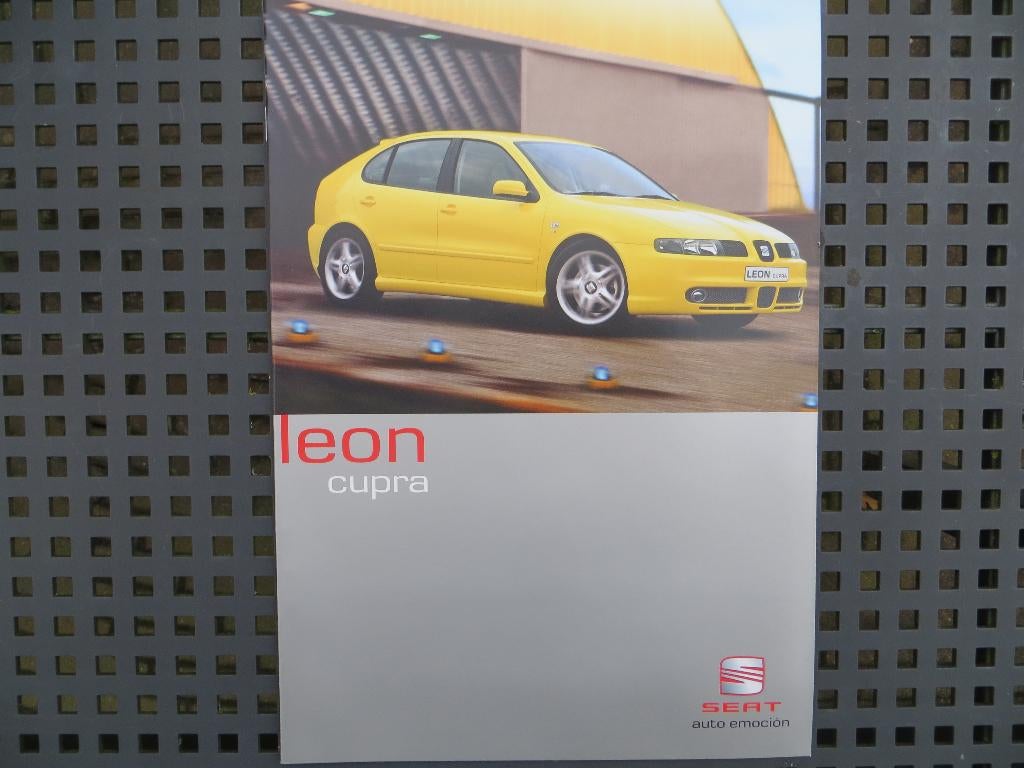 Seat Leon Cupra (juli 2001), Boeken, Ophalen of Verzenden, Nieuw, Overige merken