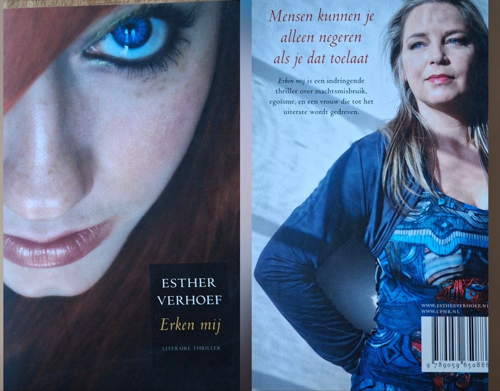 Esther Verhoef - Erken mij (Literaire thriller), Boeken, Ophalen of Verzenden, Zo goed als nieuw, Esther Verhoef, Nederland