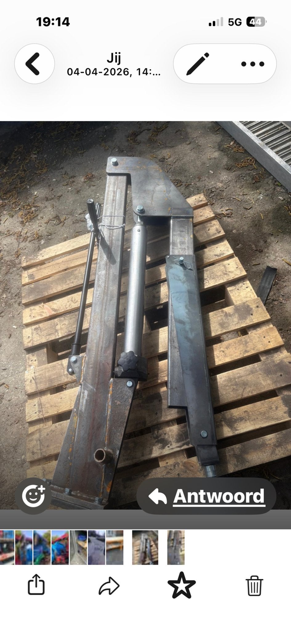 Hydraulische kraan voor pickup of aanhangwagen, Ophalen of Verzenden
