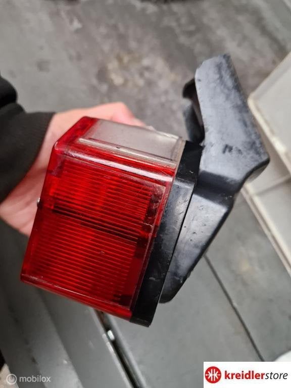 Zundapp KS50 517 ULO achterlicht op poot origineel, Fietsen en Brommers, Gebruikt, Ophalen of Verzenden