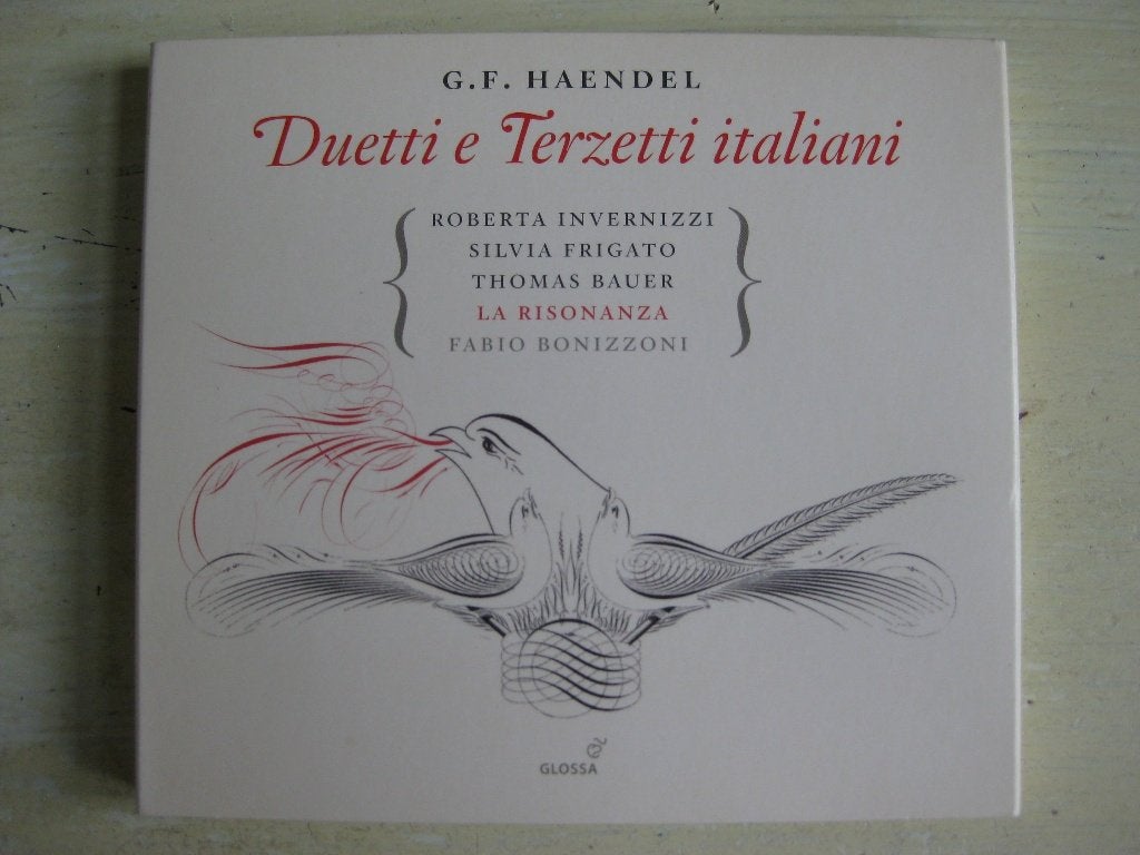 Handel: Duetti e Terzetti italiani: La Risonanza, Bonizzoni, Ophalen of Verzenden, Barok, Zo goed als nieuw, Vocaal