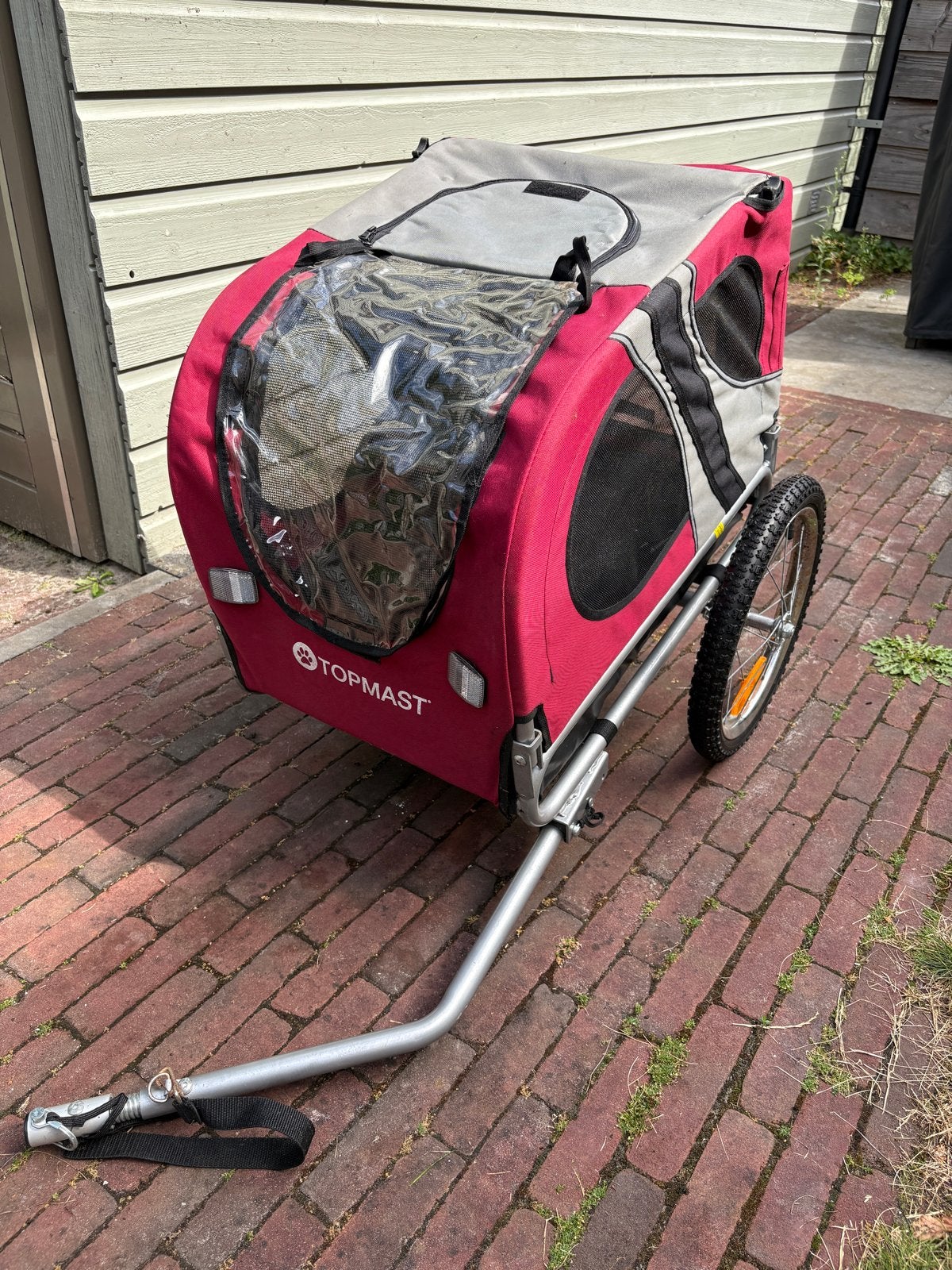 Topmast Hondenfietskar - Zo goed als nieuw, Ophalen, Zo goed als nieuw, Hondenkar, Minder dan 20 kg