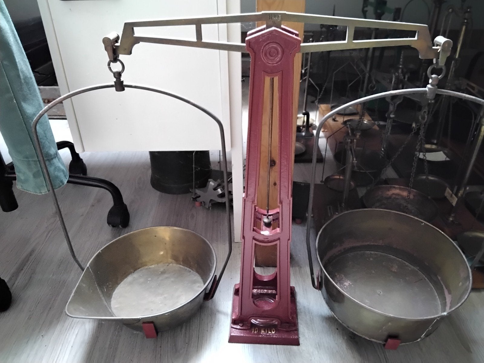 toonbank weegschaal/balans 10 kilo, Ophalen