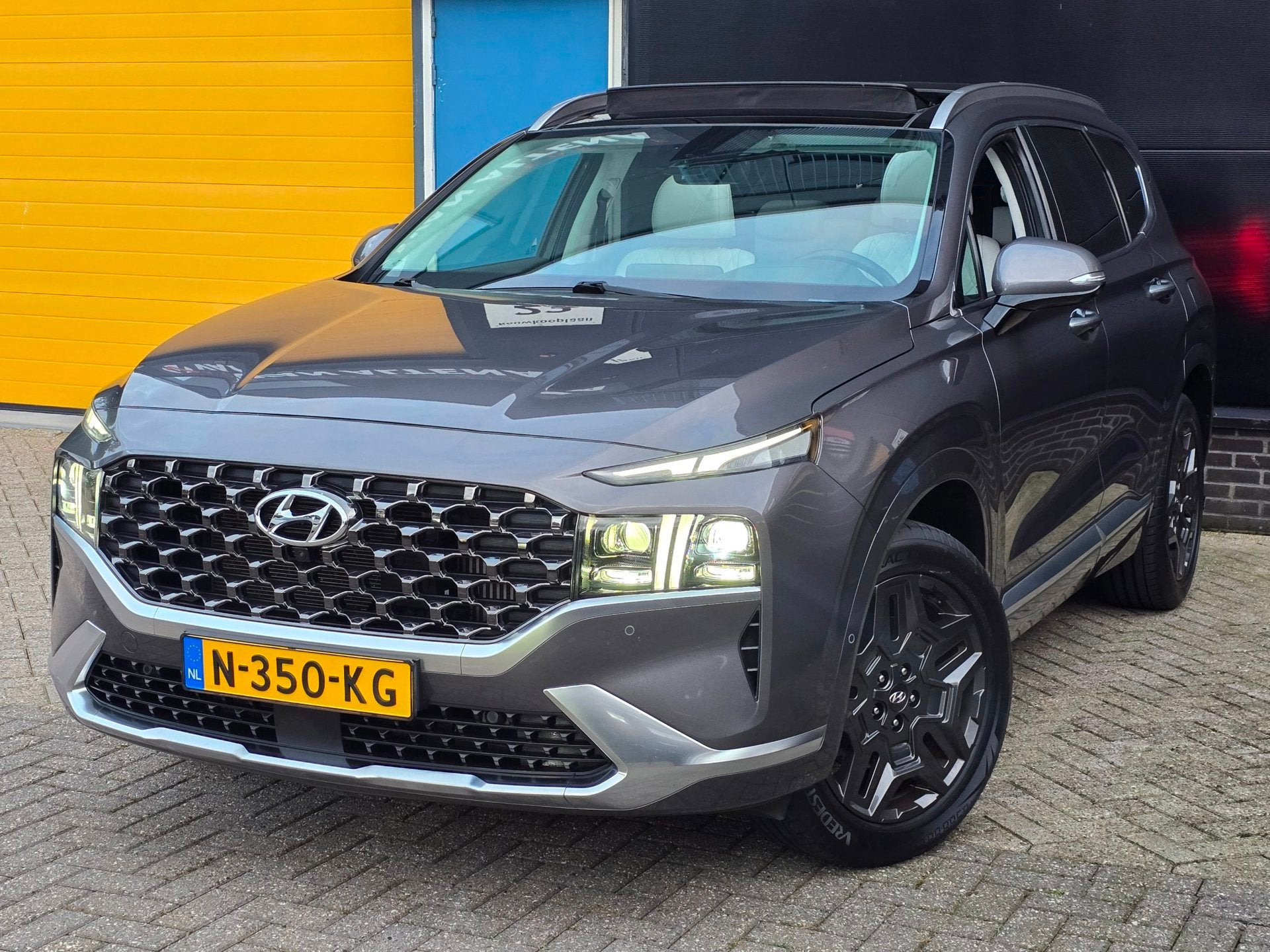 Hyundai Santa Fe 1.6 T-GDI PHEV Premium Plus Sky 7 Persoons, 1350 kg, Santa Fe, Gebruikt, Euro 6