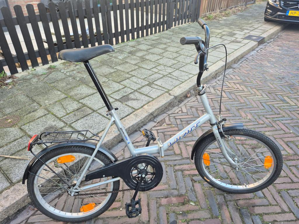 vouwfiets limit(0653174863), Fietsen en Brommers, Fietsen | Vouwfietsen, Ophalen, Gebruikt, Deels opvouwbaar, 20 inch of meer