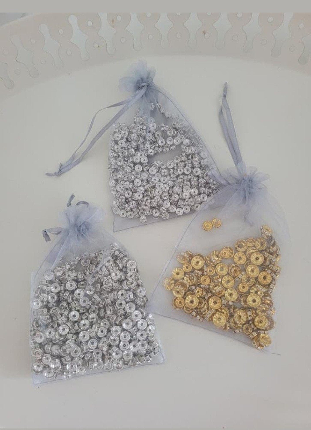 Volle zakken met kralen voor sieraden maken, Hobby en Vrije tijd, Ophalen of Verzenden, Nieuw, Kraal