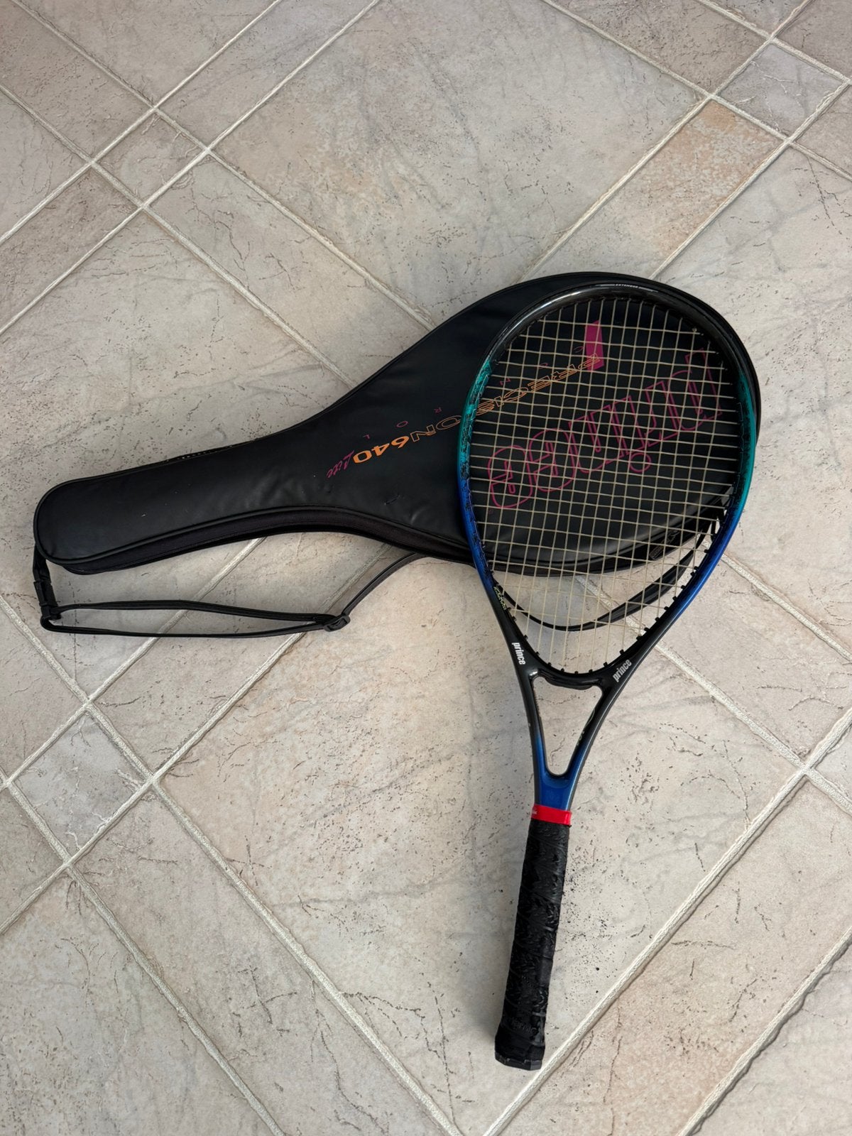 Prince extender blast 700 pl vintage tennisracket, Sport en Fitness, Tennis, Ophalen of Verzenden, Gebruikt, Racket, Prince