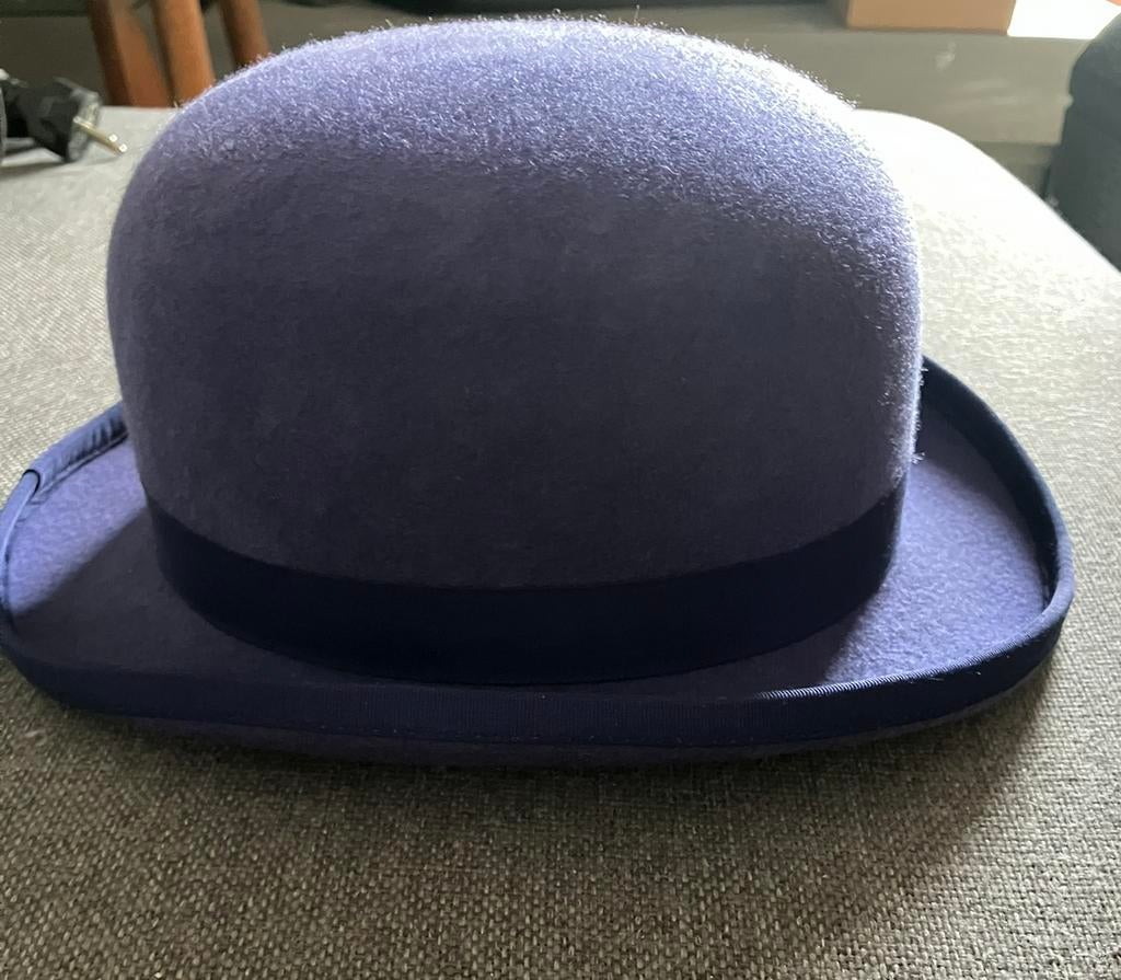 New Bowler Hat bolhoed 100% wool handmade Christy’s London, Ophalen of Verzenden, Nieuw, One size fits all