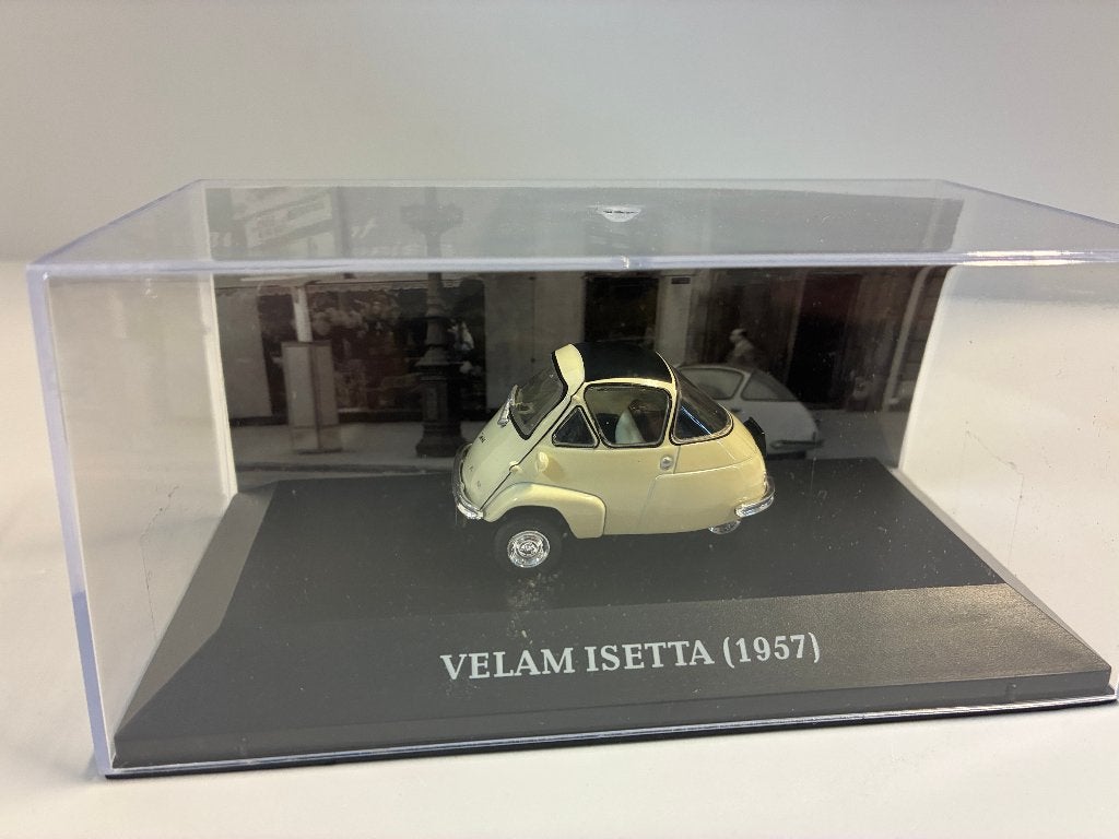 29420: Velam Isetta - 1957 - Atlas 1:43, Auto, Ophalen of Verzenden, Zo goed als nieuw, Bachsatztstr. 54 D 72131 Ofterdingen, Germany