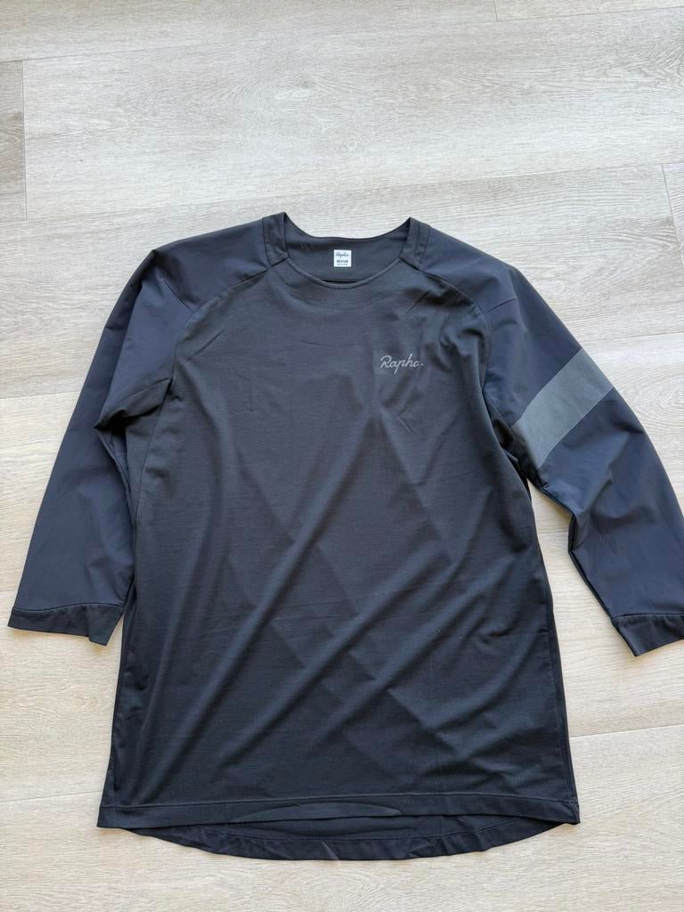 Rapha MTB fiets shirt, zwart, maat M, Ophalen of Verzenden, Zo goed als nieuw, Bovenkleding, Heren