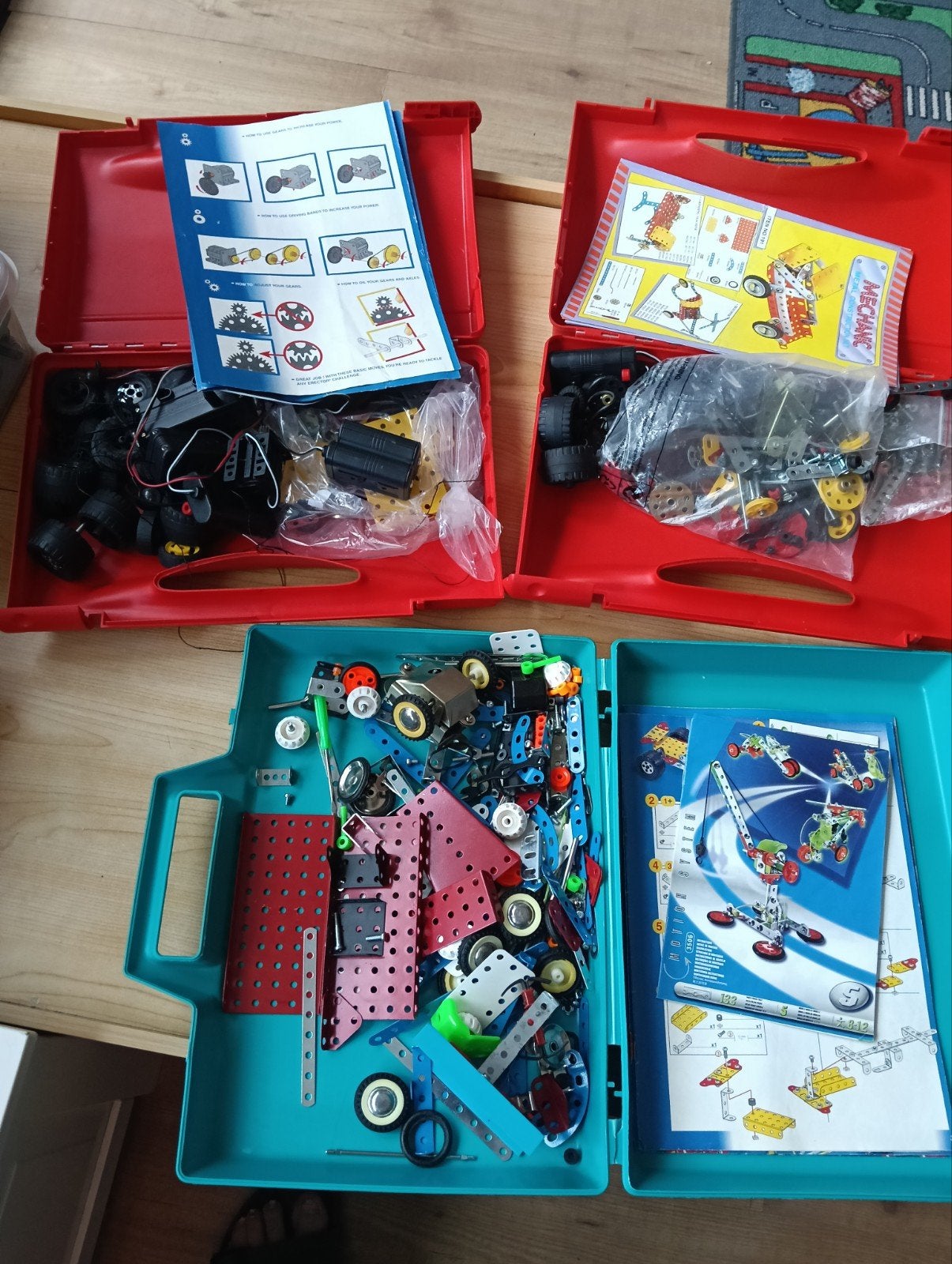 Grote set Meccano, Ophalen, Gebruikt