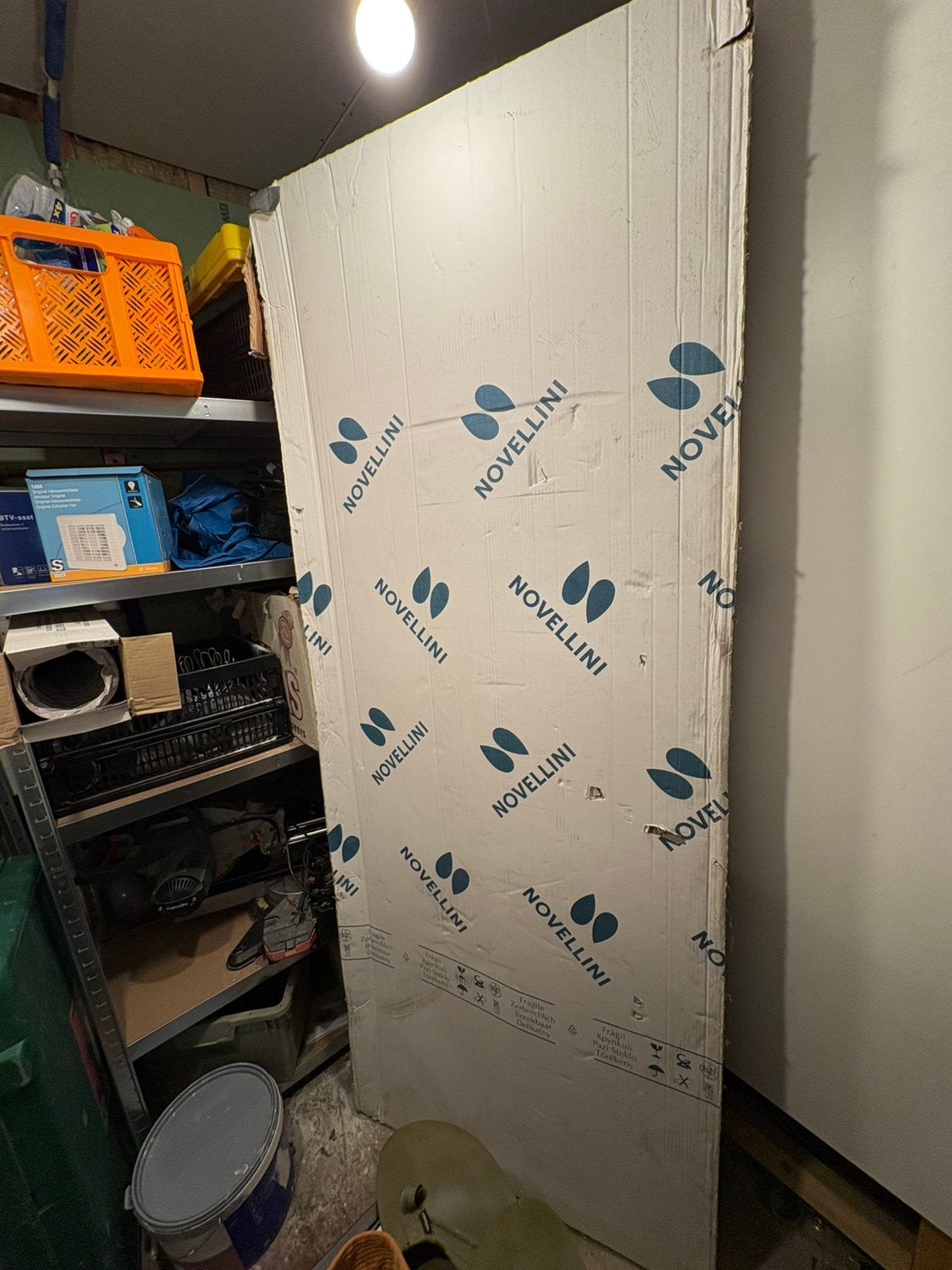 Novellini Young 2.0 1B (87-91cm nis), Ophalen, Nieuw, Glas, Douche