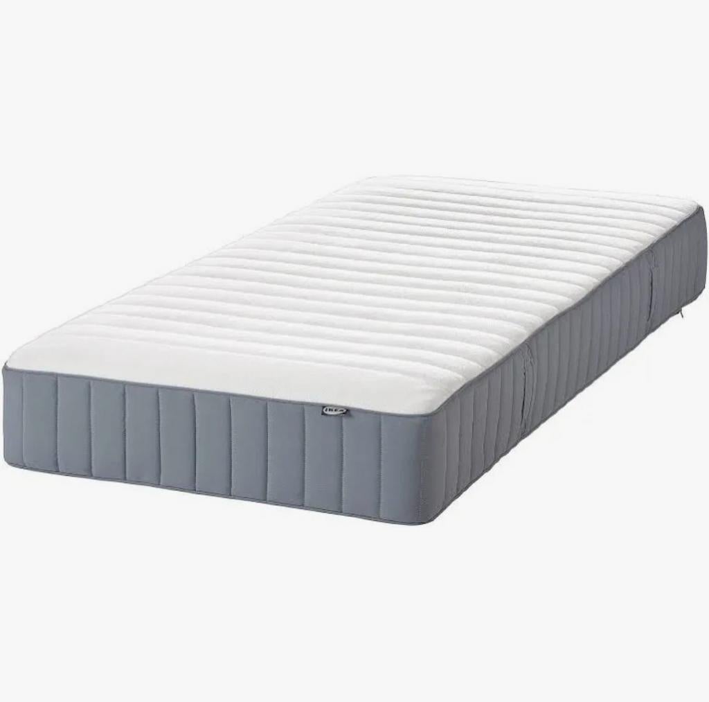 Ikea Valevag pocketveringmatras 200x80cm - Zo goed als nieuw, Eenpersoons, Ophalen of Verzenden, Zo goed als nieuw, 80 cm
