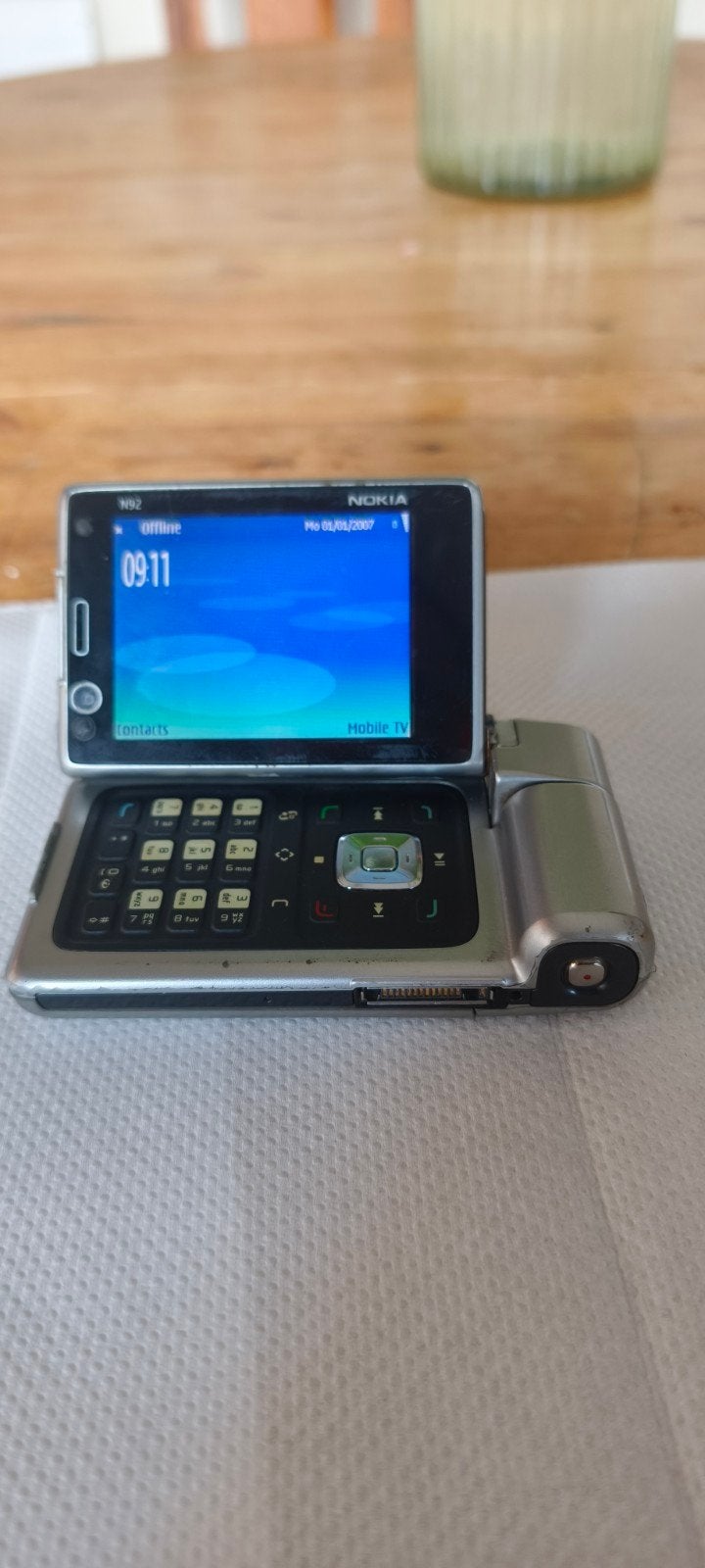 Nokia N92 - Zeldzaam Inklapmodel met TV-functie, Gebruikt, Fysiek toetsenbord, Ophalen of Verzenden, Zonder simlock