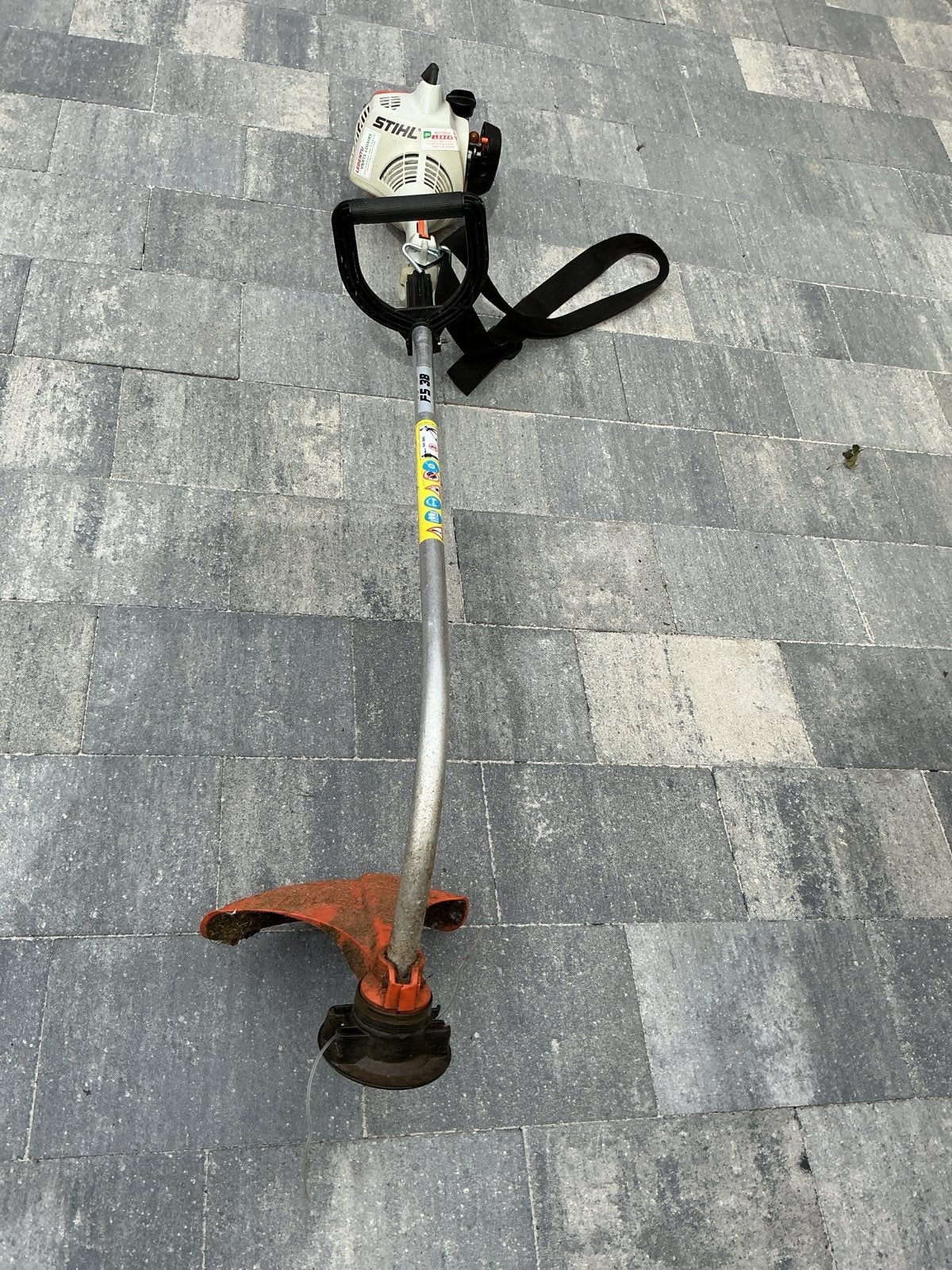 Stihl FS 38 Benzine Grastrimmer - Gebruikt, Cirkelmaaier, Gebruikt, Minder dan 30 cm, Ophalen of Verzenden