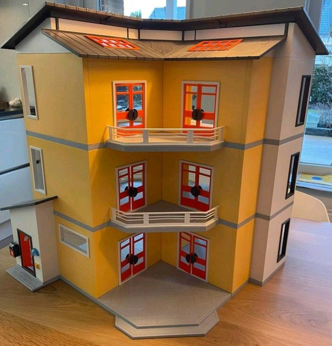 playmobile huis, Kinderen en Baby's, Ophalen, Zo goed als nieuw, Poppenhuis