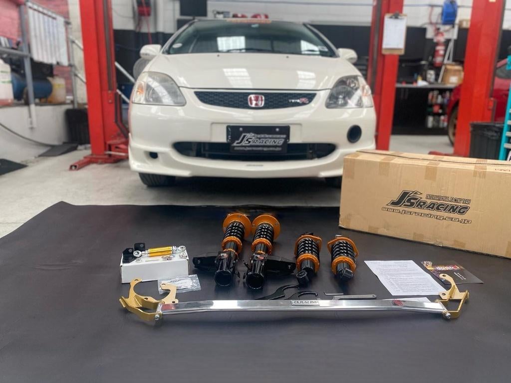J'S Racing Black Series RS schroefset Honda Civic Type-R EP3
