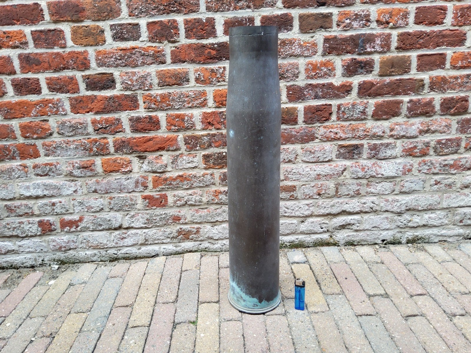 Huls 90mm M19 uit 1955 - 60cm, Ophalen of Verzenden, Overige soorten, Amerika, Hulzen of Bodemvondsten