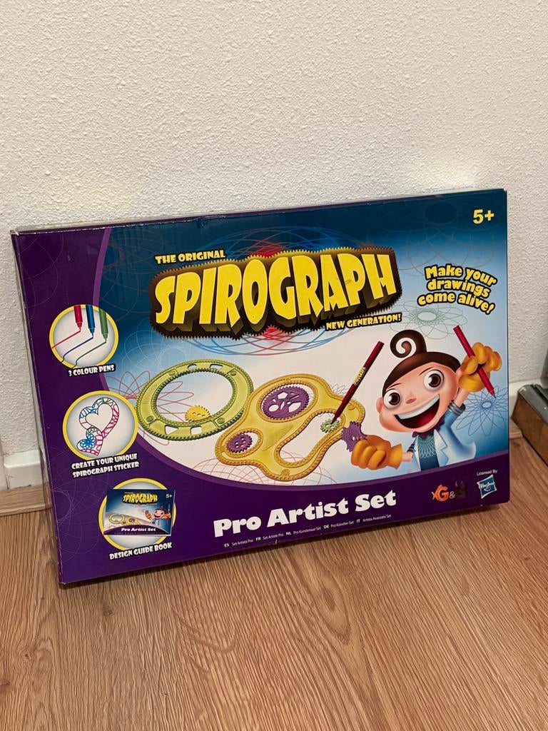 Spirograph Pro Artist Set - Nieuwe Generatie Tekenset, Kinderen en Baby's, Speelgoed | Educatief en Creatief, Nieuw, Knutselen