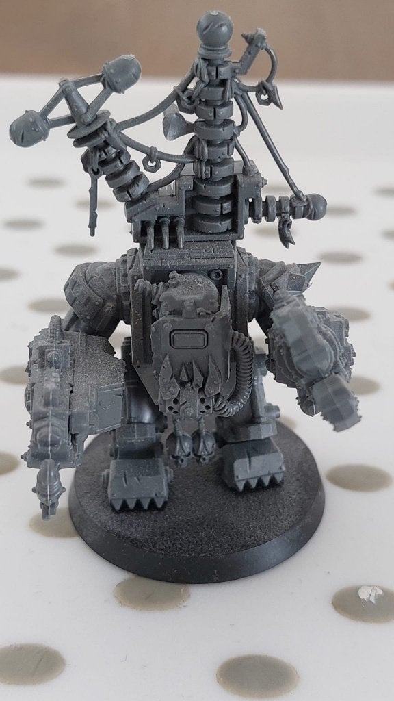 40k Orks Big Mek in Mega Armour, Hobby en Vrije tijd, Wargaming, Ophalen of Verzenden, Zo goed als nieuw, Warhammer 40000, Figuurtje(s)