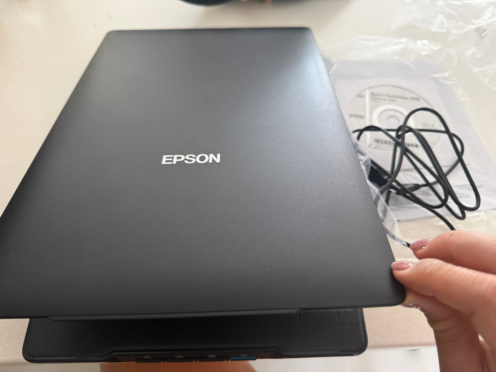 Epson Perfection V39 Scanner - zo goed als nieuw!!, Ophalen, Zo goed als nieuw, Flatbedscanner, Windows