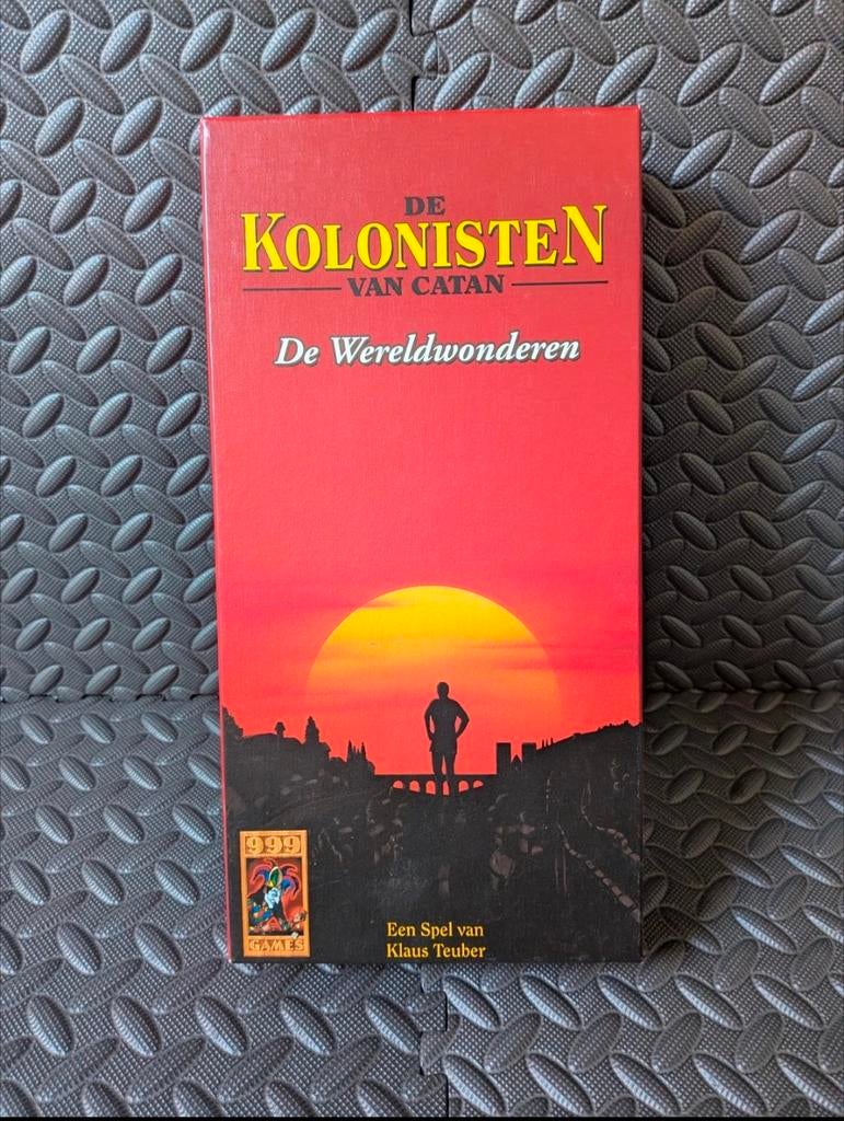Kolonisten van Catan: De Wereldwonderen, Vijf spelers of meer, Ophalen of Verzenden, Gebruikt, 999 Games