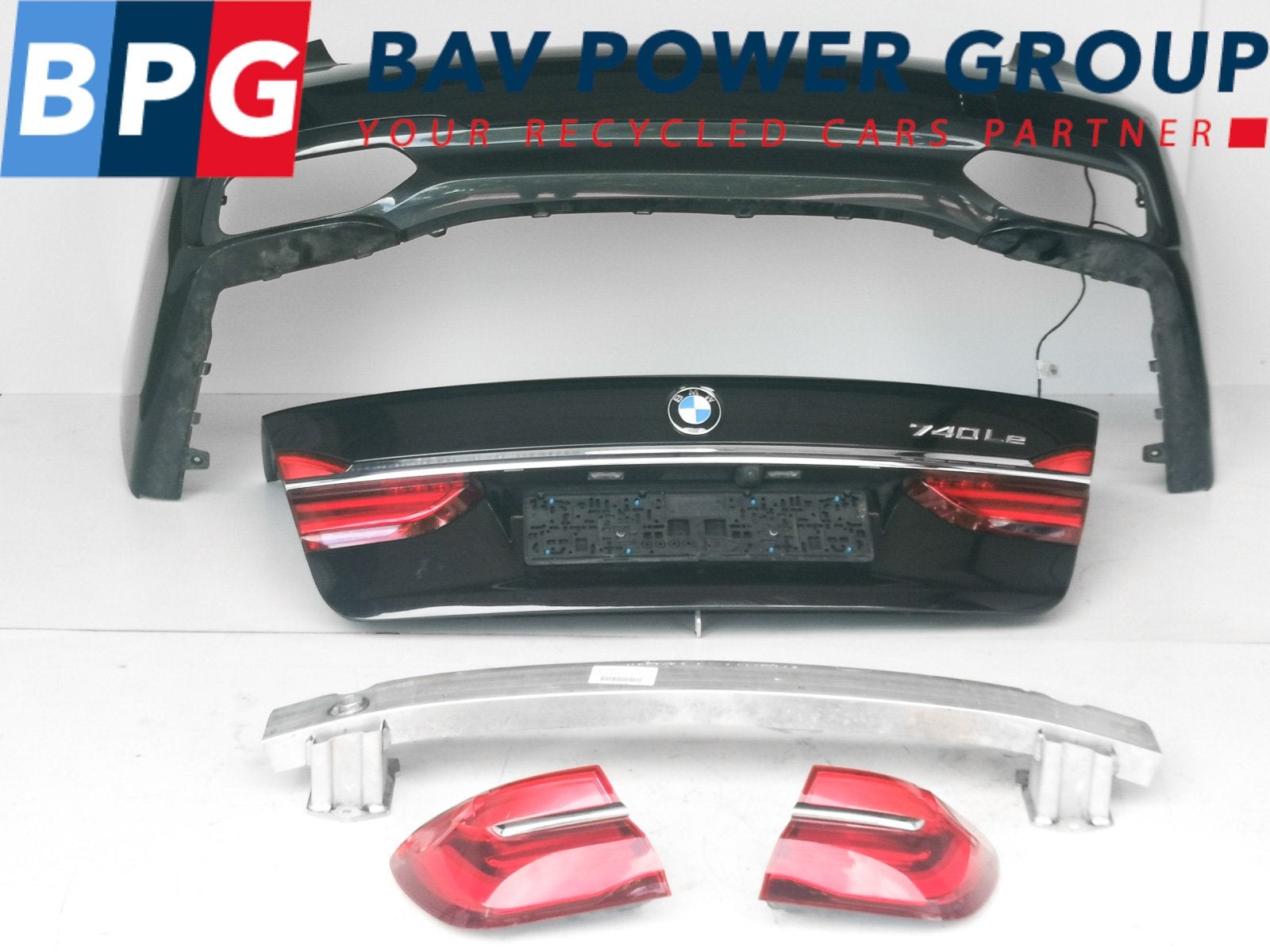 BUMPER ACHTER BMW 7 serie (G11 / G12) (51128064760), Gebruikt, Achter, Bumper, BMW
