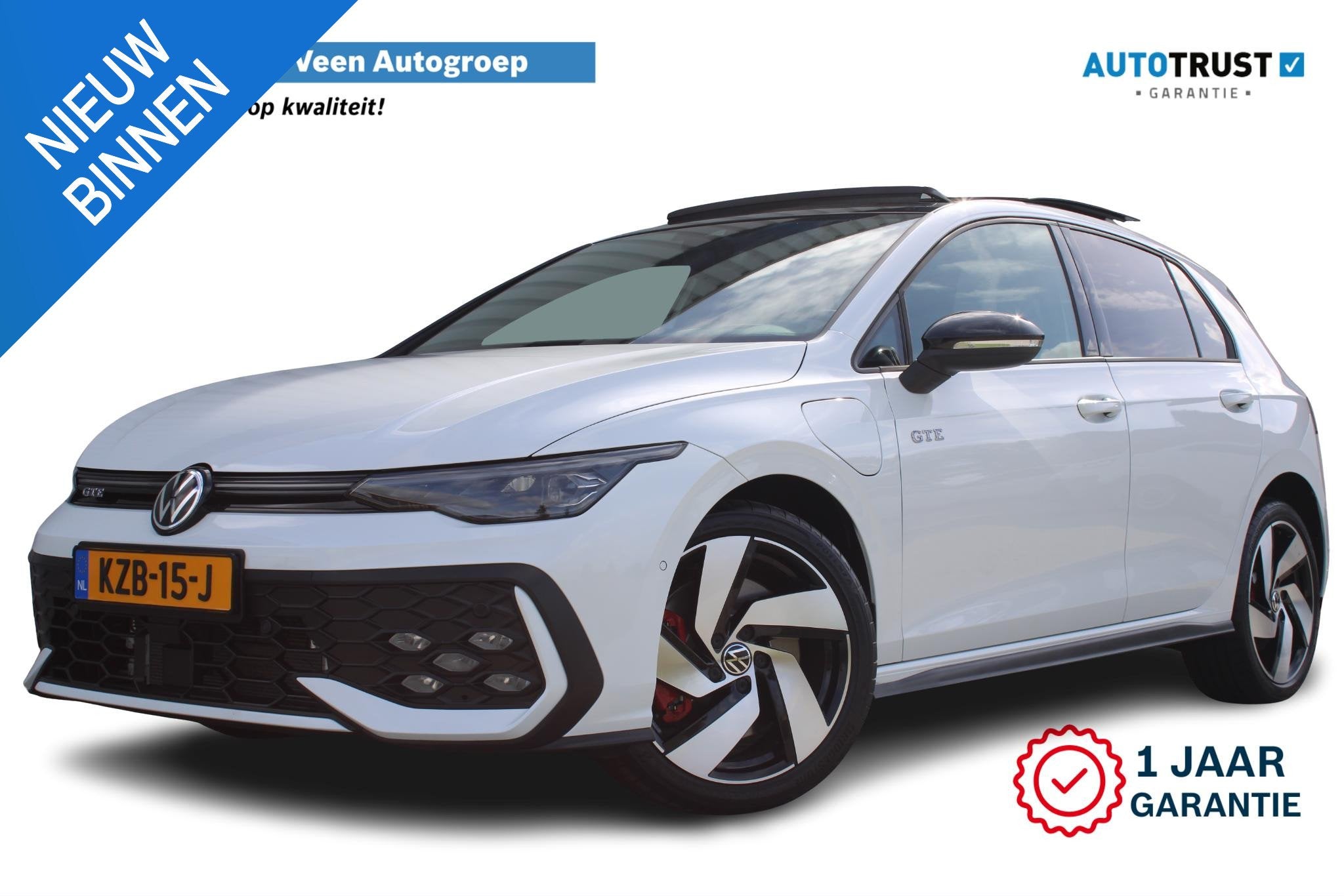 Volkswagen Golf 1.5 eHybrid GTE | Incl. 12 maanden garantie, Auto's, 4 cilinders, 150 min, 1700 kg, 1568 kg