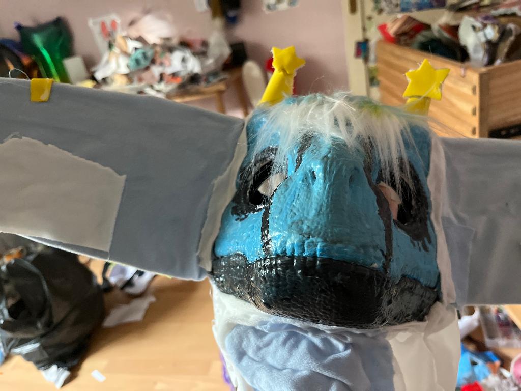 Dino mask Lq/mq, Verzenden, Zo goed als nieuw, Accessoires