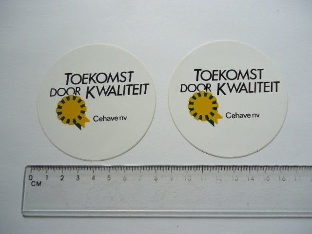 sticker oud CEHAVE NV boer landbouw tuinbouw agrarisch agri, Verzamelen, Verzenden, Zo goed als nieuw, Bedrijf of Vereniging